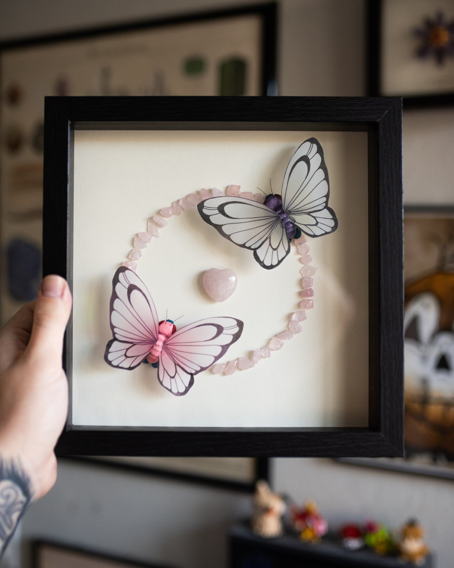 Butterfree Lovers - Pokémon 9x9 Shadow Box