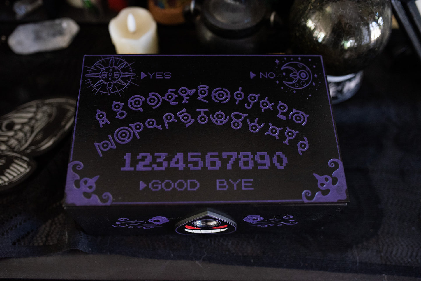 Gengar Locking Ouija Board Stash Box
