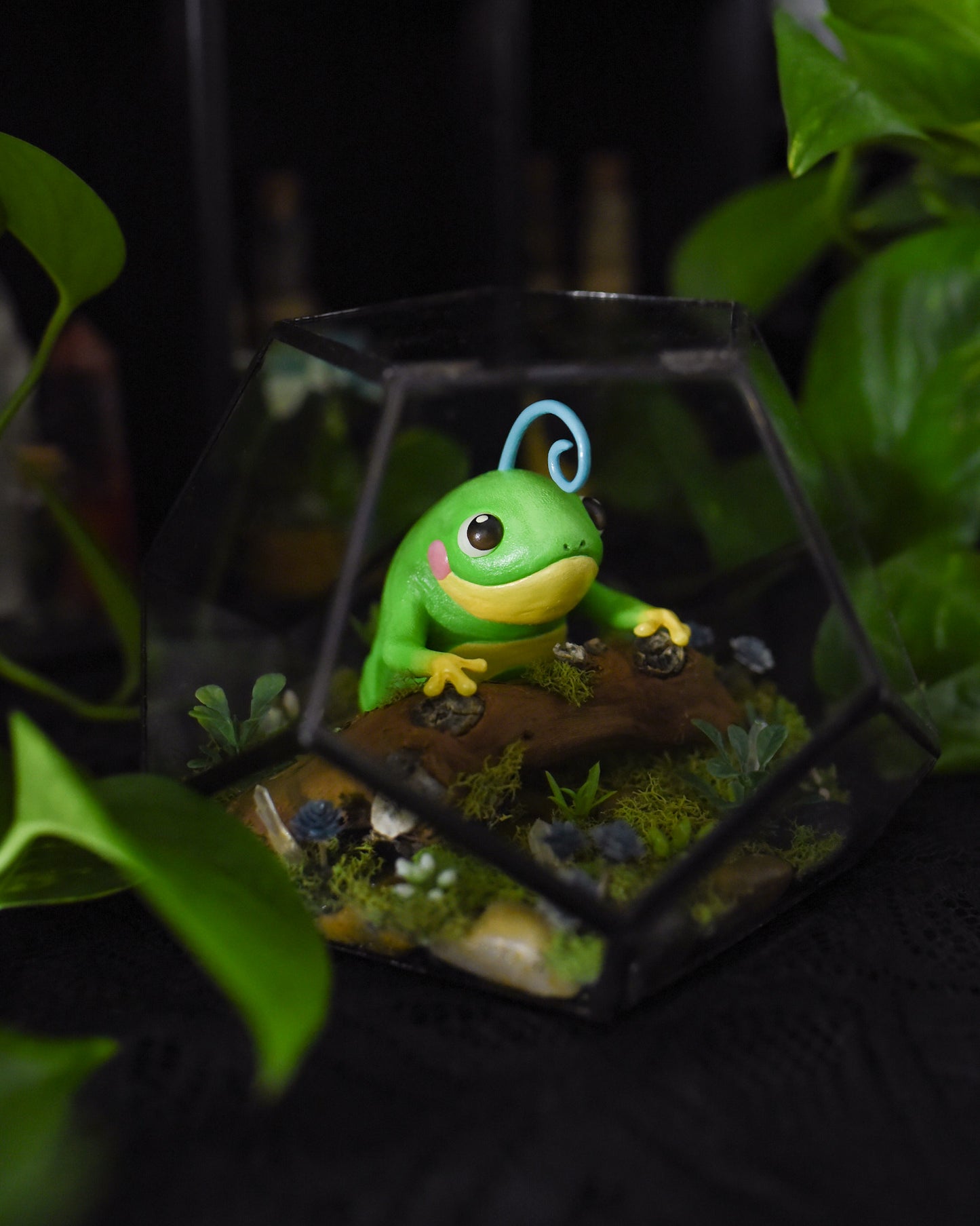 Politoed Pokemon Geometric Terrarium