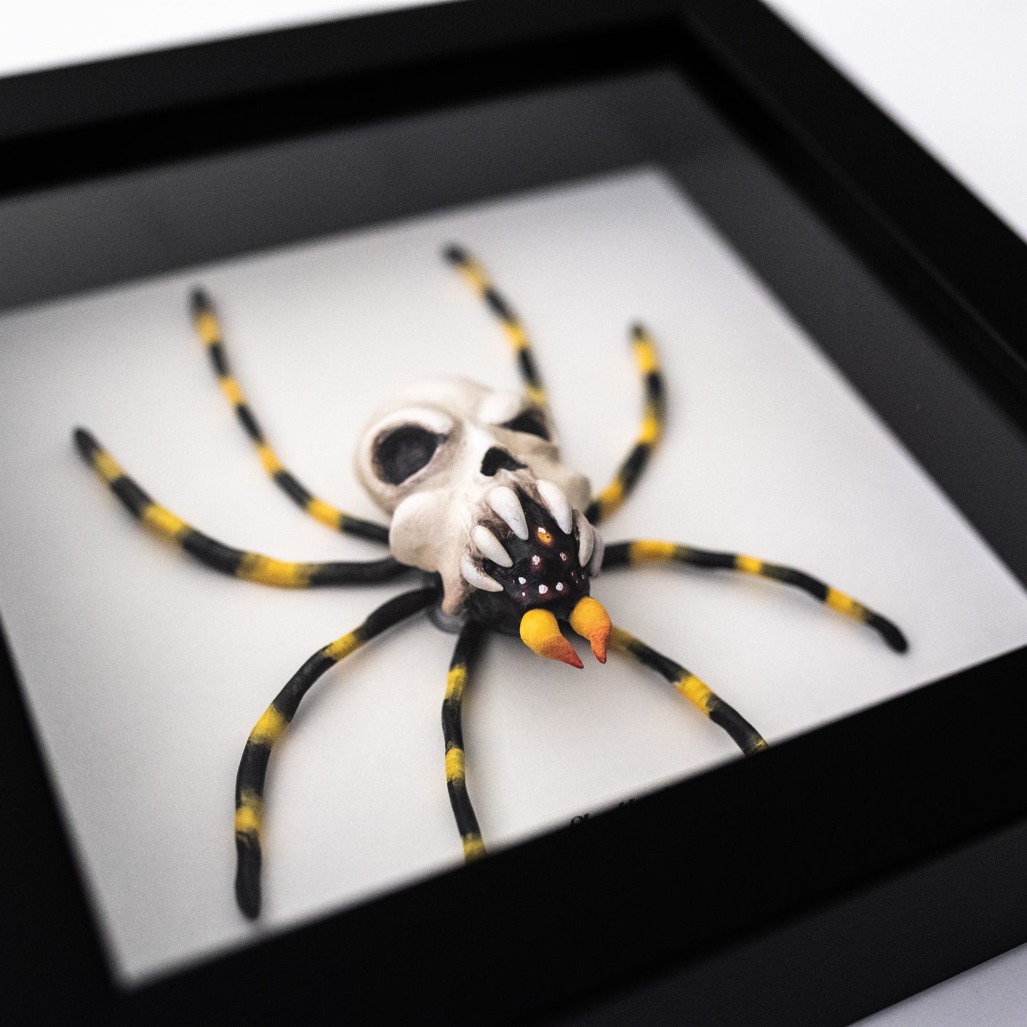 Skulltula - Legend of Zelda Taxidermy - 6x6 Shadowbox