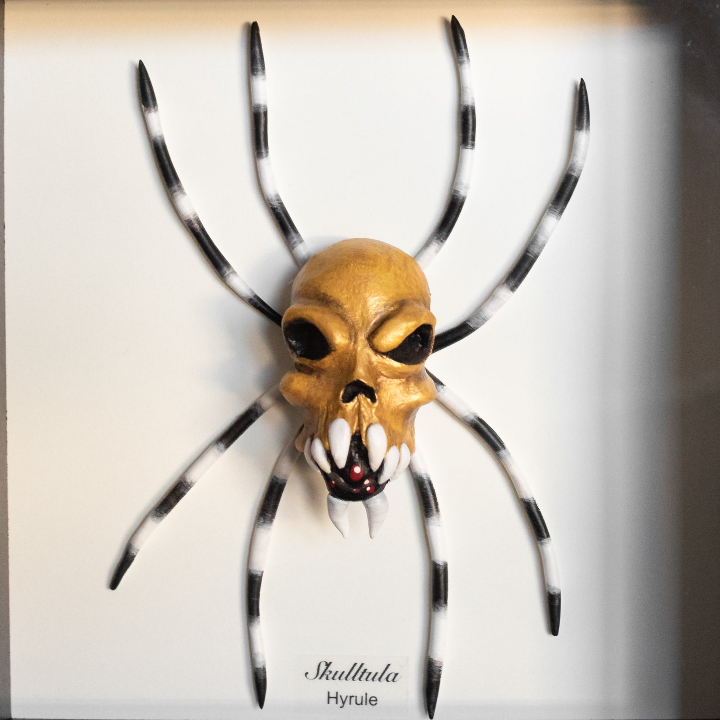 Skulltula - Legend of Zelda Taxidermy - 6x6 Shadowbox