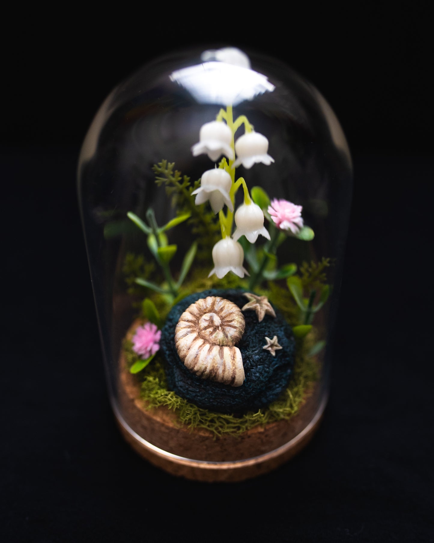 Animal Crossing Fossil Mini Terrarium