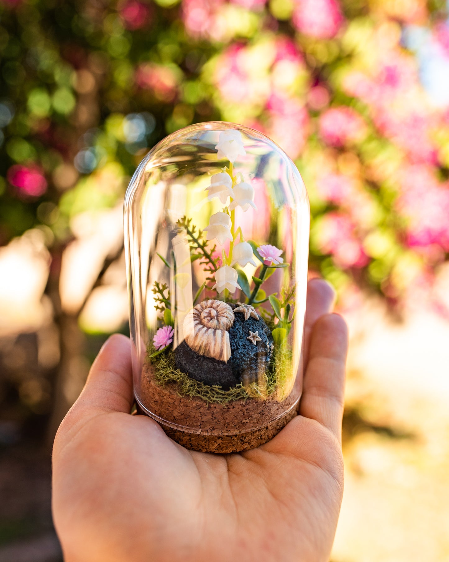 Animal Crossing Fossil Mini Terrarium