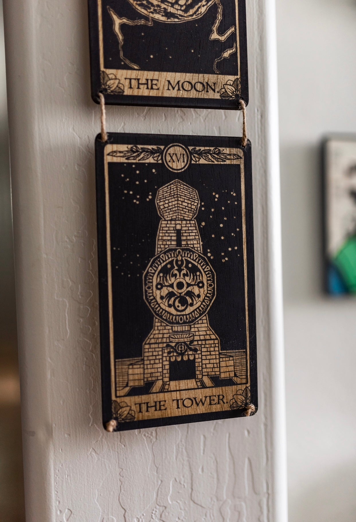 Majora's Mask Tarot Wood Hanging Display