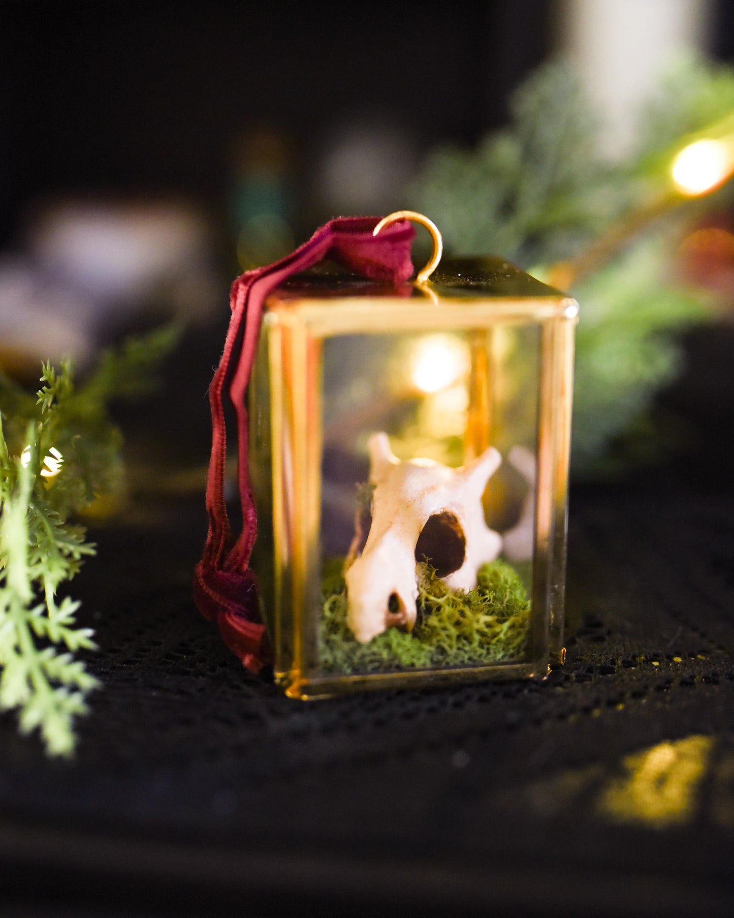 Mini Cubone Skull Pokémon Ornament