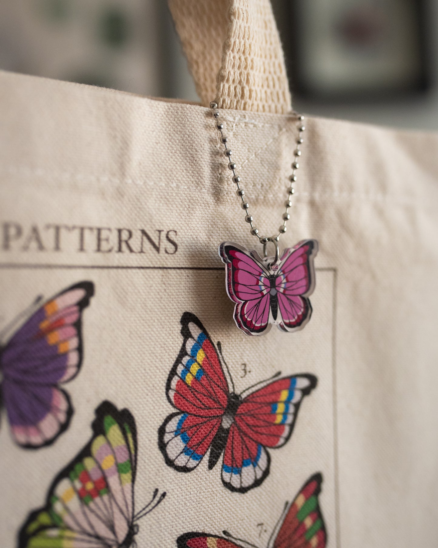 Vivillon Patterns Tote Bag