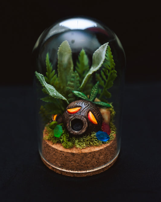Deku Mask - Legend of Zelda Mini Terrarium [Vault Item]